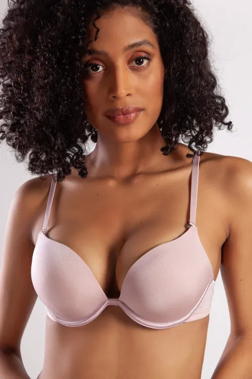 ieg™ Golshan Garland Heavy Push up Bra, Açık Pembe Konforlu ve Şık Sütyen