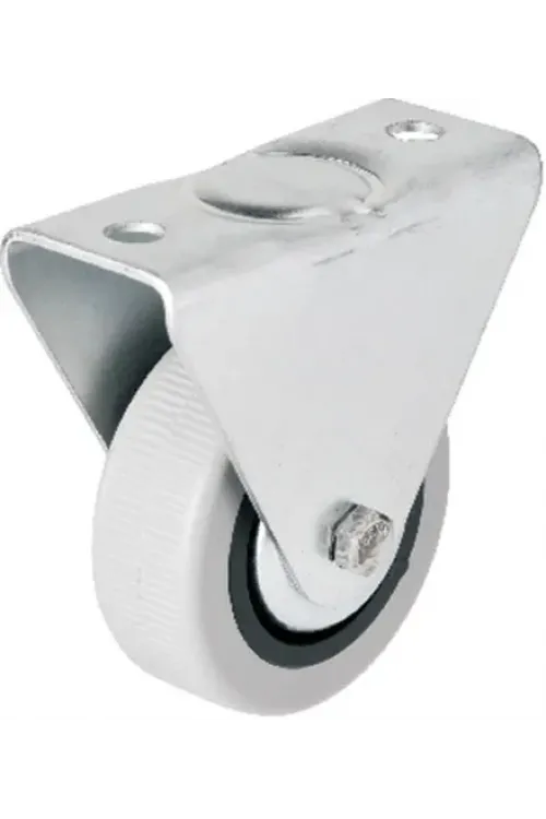 ieg™ Hts 106 - 50 mm Sabit Kapaklı Gri PVC Teker