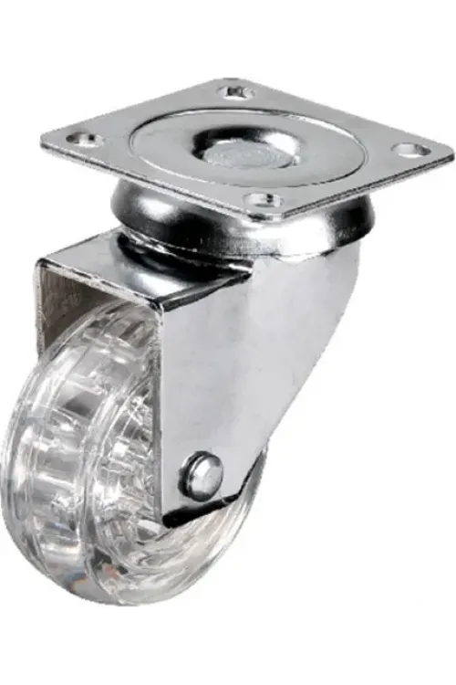 ieg™ Hts 301 - 50x20 mm Şeffaf Makaralı Tablalı Teker