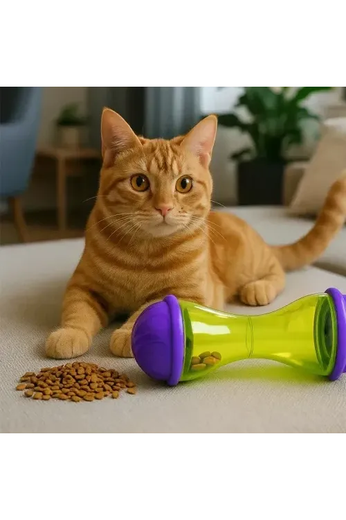 İnteraktif Kedi Ödül Mamalı Oyuncak