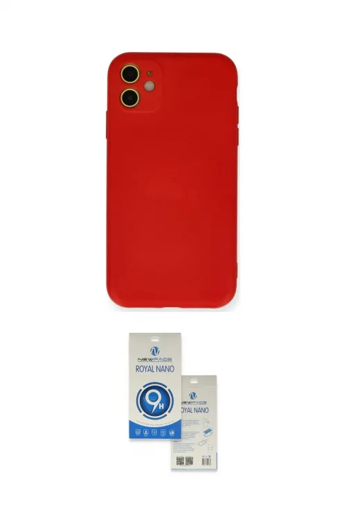 ieg™ iPhone 11 Kılıf Ahenk Serisi - Şeffaf Royal Nano Ekran Koruyucu