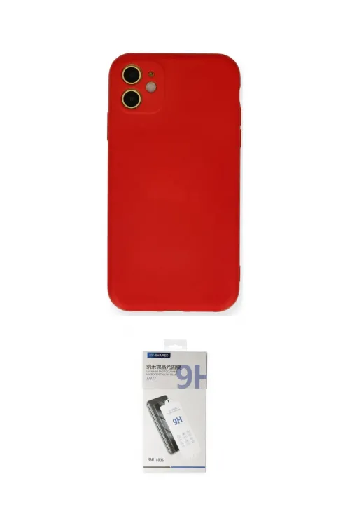 ieg™ iPhone 11 Kılıf Ahenk Serisi - Şeffaf Uv Polymer Nano Ekran Koruyucu