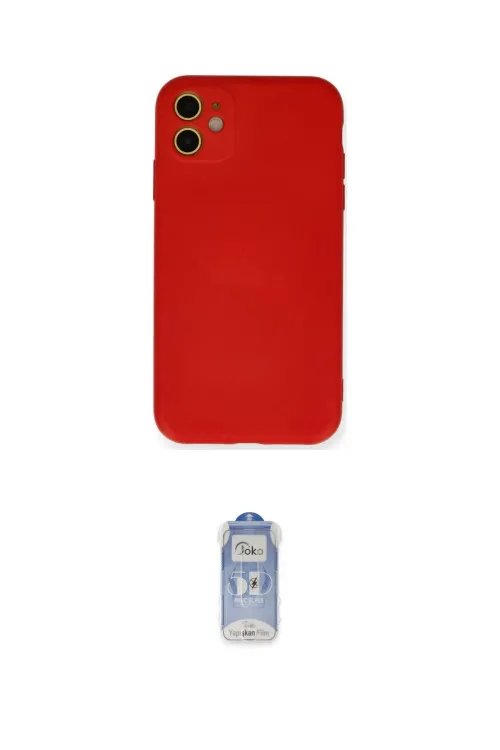 ieg™ iPhone 11 Kılıf Ahenk Serisi - Siyah Joko Magic 5D Cam