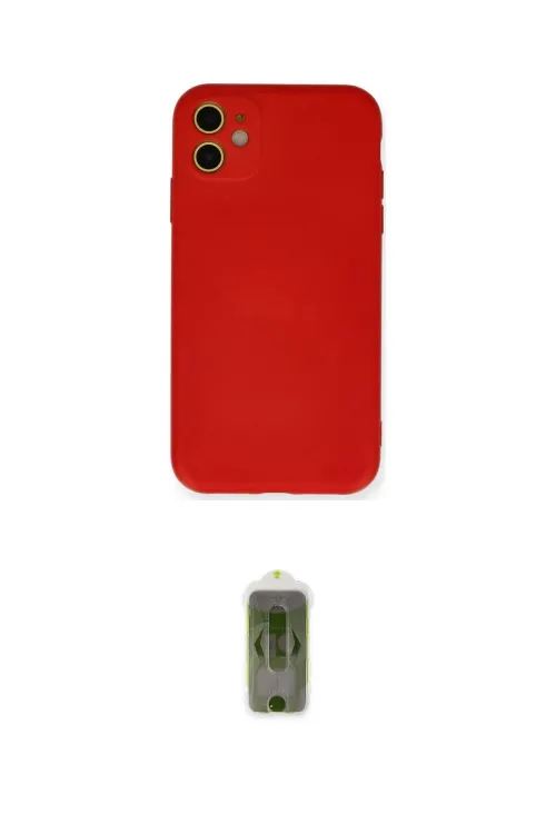 ieg™ iPhone 11 Kılıf Ahenk Serisi - Siyah Joko Magic 5D Hayalet Cam