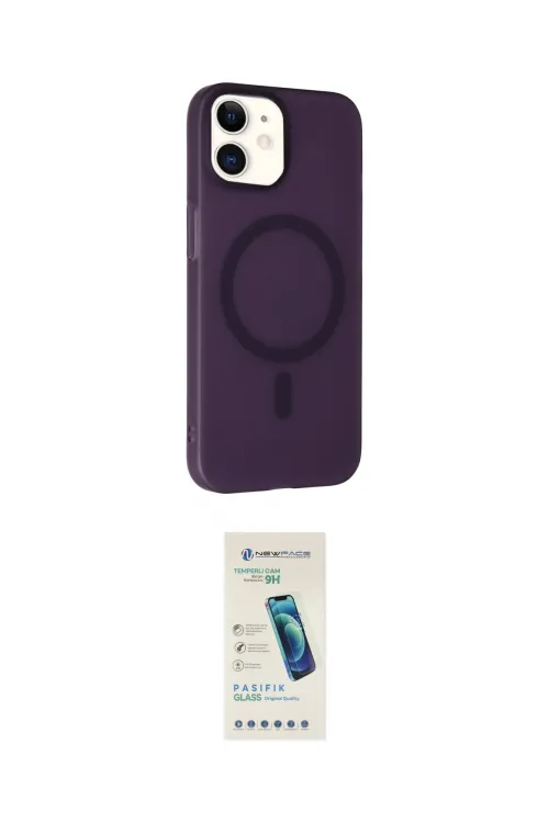 ieg™ iPhone 11 Kılıf Çekirdek Modern Prime - Şeffaf Pasifik Cam Ekran Koruyucu