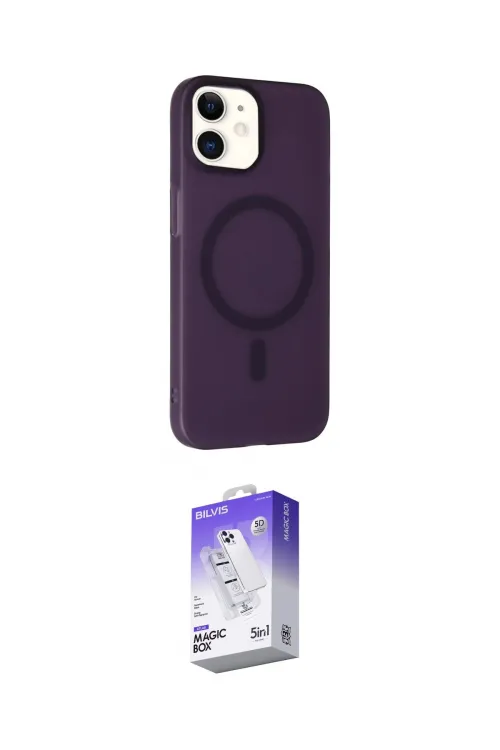 ieg™ iPhone 11 Kılıf Çekirdek Modern Prime - Siyah Bilvis 5in1 3D Magic Cam Ekran Koruyucu