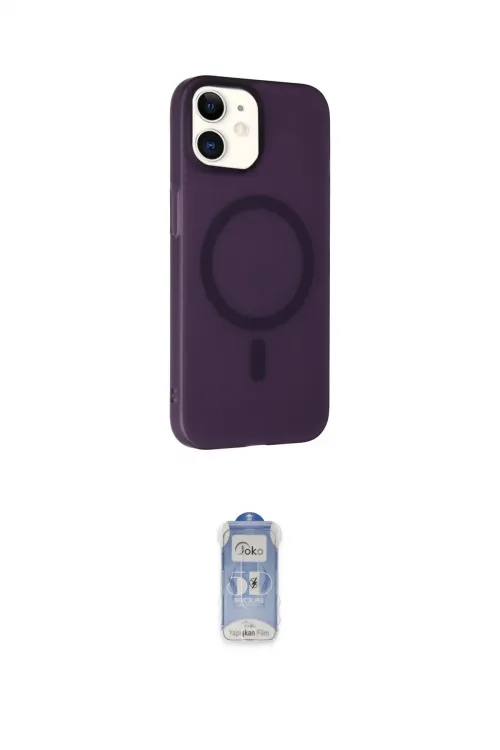 ieg™ iPhone 11 Kılıf Çekirdek Modern Prime - Siyah Joko Magic 5D Cam