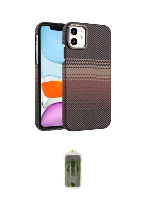 ieg™ iPhone 11 Kılıf Doruk Serisi - Siyah Joko Magic 5D Hayalet Cam
