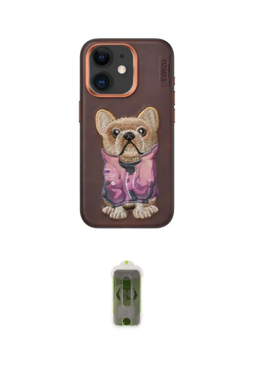 ieg™ iPhone 11 Kılıf İz Minimal Koleksiyonu - Siyah Joko Magic 5D Hayalet Cam