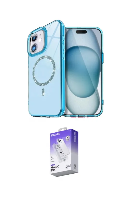 ieg™ iPhone 11 Kılıf Kıvılcım Form Prime - Siyah Bilvis 5in1 3D Magic Cam Ekran Koruyucu