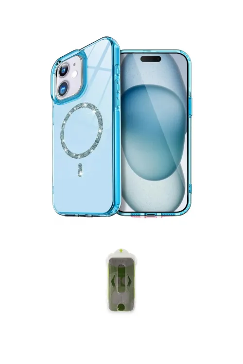 ieg™ iPhone 11 Kılıf Kıvılcım Form Prime - Siyah Joko Magic 5D Hayalet Cam