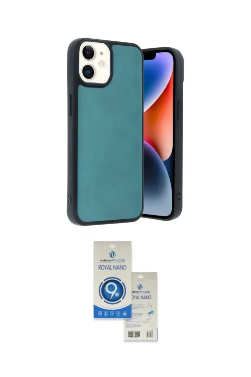 ieg™ iPhone 11 Kılıf Kıvılcım Işık Serisi - Şeffaf Royal Nano Ekran Koruyucu