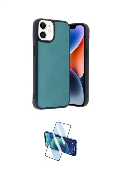 ieg™ iPhone 11 Kılıf Kıvılcım Işık Serisi - Siyah 3D Antistatik Seramik Nano Ekran Koruyucu
