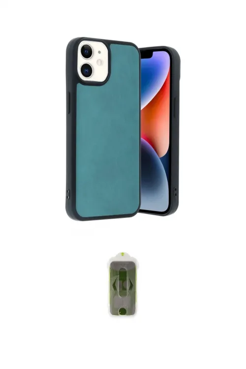 ieg™ iPhone 11 Kılıf Kıvılcım Işık Serisi - Siyah Joko Magic 5D Hayalet Cam