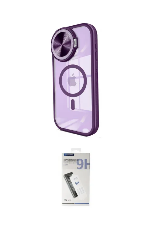 ieg™ iPhone 11 Kılıf Kıvılcım Modern Koleksiyonu - Şeffaf Uv Polymer Nano Ekran Koruyucu