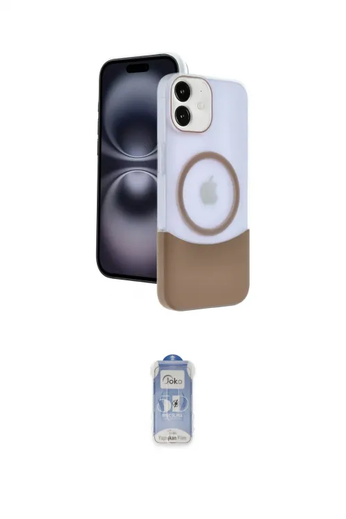 ieg™ iPhone 11 Kılıf Kozmos Form Özel Seri - Siyah Joko Magic 5D Cam