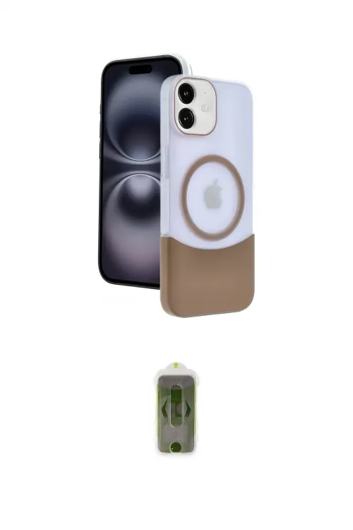 ieg™ iPhone 11 Kılıf Kozmos Form Özel Seri - Siyah Joko Magic 5D Hayalet Cam