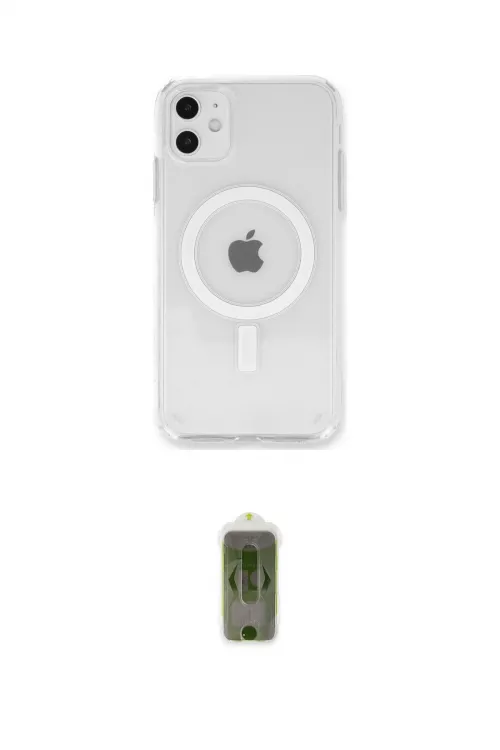 ieg™ iPhone 11 Kılıf Kutup Klasik Serisi - Siyah Joko Magic 5D Hayalet Cam