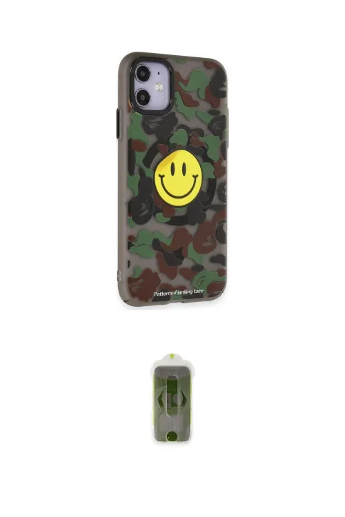 ieg™ iPhone 11 Kılıf Nova Doku Koleksiyonu - Siyah Joko Magic 5D Hayalet Cam