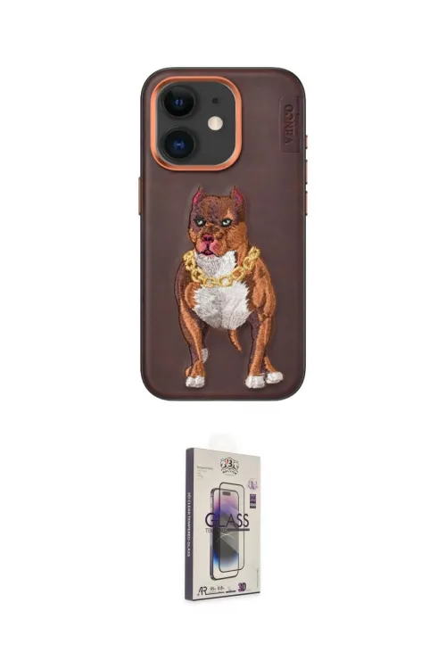 ieg™ iPhone 11 Kılıf Nova Form Koleksiyonu - Siyah Bilvis 3D Cam Ekran Koruyucu