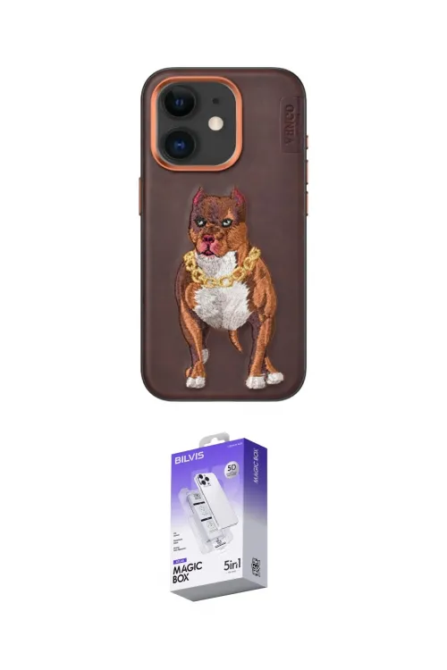 ieg™ iPhone 11 Kılıf Nova Form Koleksiyonu - Siyah Bilvis 5in1 3D Magic Cam Ekran Koruyucu