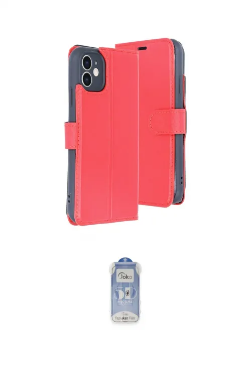 ieg™ iPhone 11 Kılıf Siluet Işık Serisi - Siyah Joko Magic 5D Cam