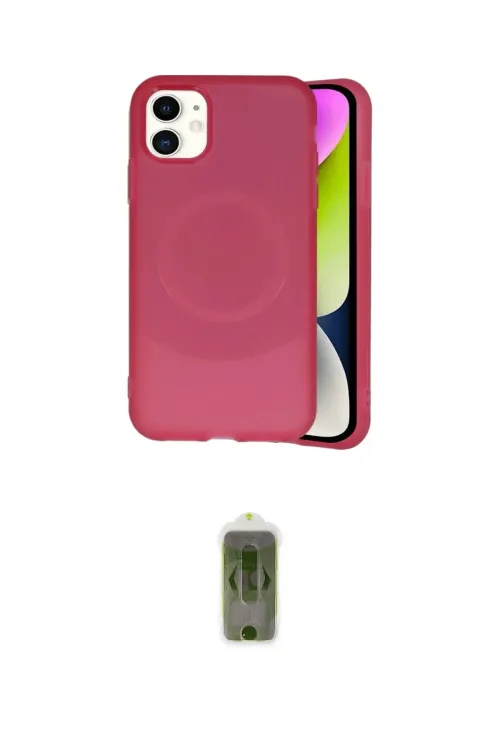 ieg™ iPhone 11 Kılıf Ufuk Serisi - Siyah Joko Magic 5D Hayalet Cam