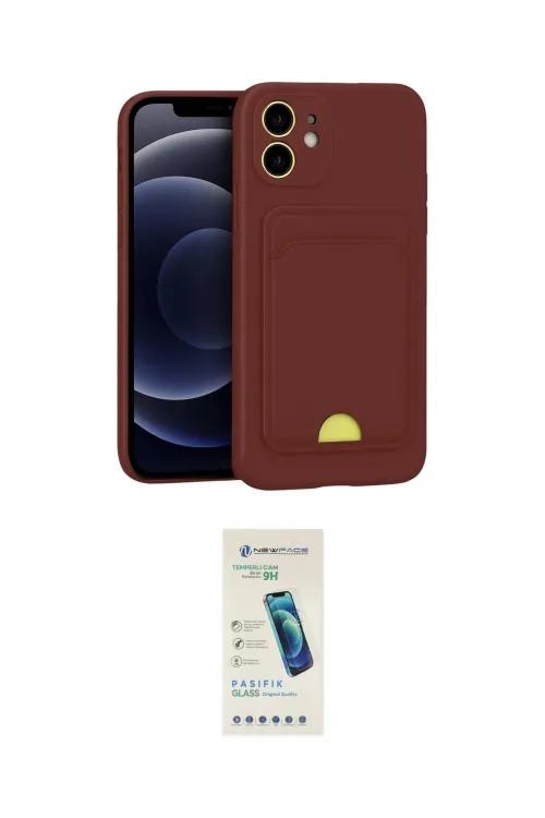 ieg™ iPhone 11 Kılıf Vadi Çizgi Prime - Şeffaf Pasifik Cam Ekran Koruyucu
