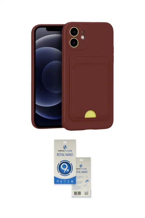 ieg™ iPhone 11 Kılıf Vadi Çizgi Prime - Şeffaf Royal Nano Ekran Koruyucu