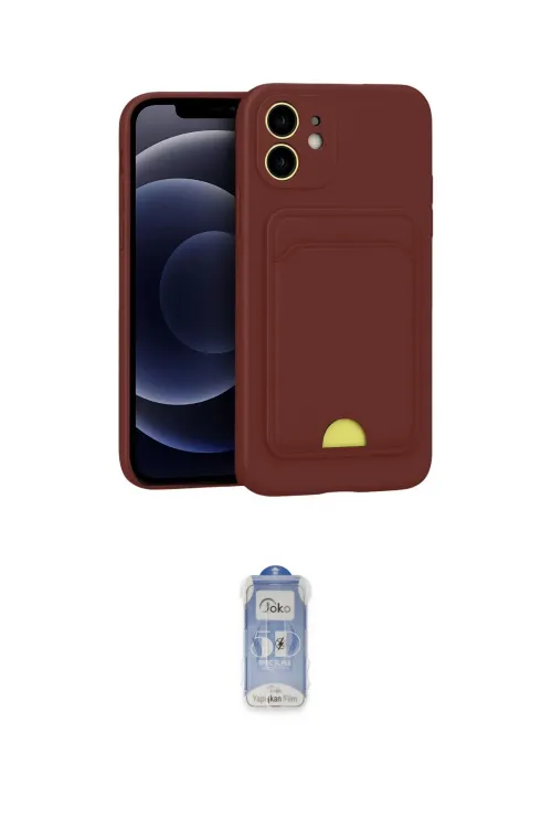 ieg™ iPhone 11 Kılıf Vadi Çizgi Prime - Siyah Joko Magic 5D Cam