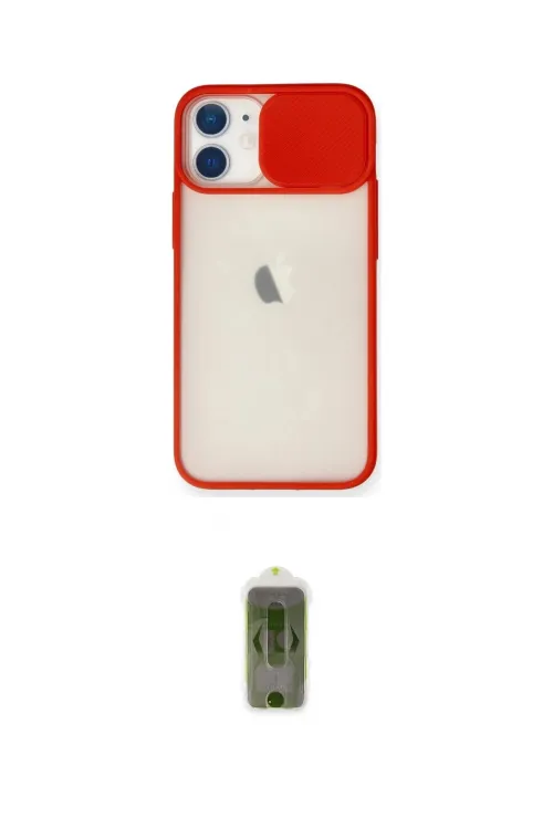 ieg™ iPhone 11 Kılıf Vadi Çizgi - Siyah Joko Magic 5D Hayalet Cam