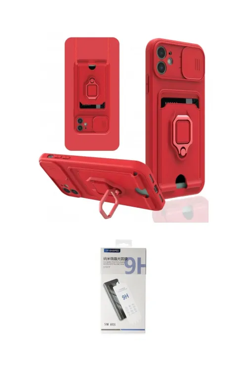 ieg™ iPhone 11 Kılıf Vadi Form Prime - Şeffaf Uv Polymer Nano Ekran Koruyucu
