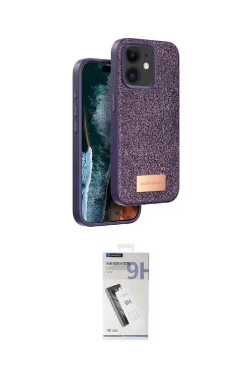 ieg™ iPhone 11 Kılıf Vadi Klasik Serisi - Şeffaf Uv Polymer Nano Ekran Koruyucu