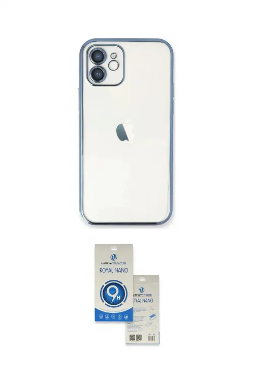 ieg™ iPhone 11 Kılıf Vadi Minimal - Şeffaf Royal Nano Ekran Koruyucu
