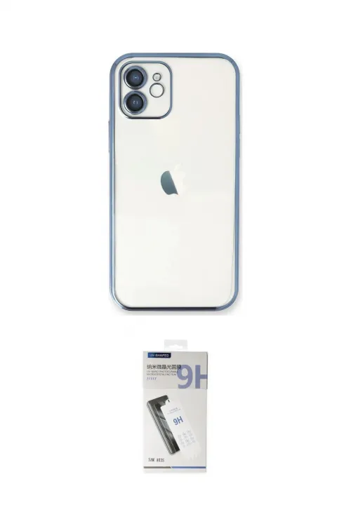 ieg™ iPhone 11 Kılıf Vadi Minimal - Şeffaf Uv Polymer Nano Ekran Koruyucu