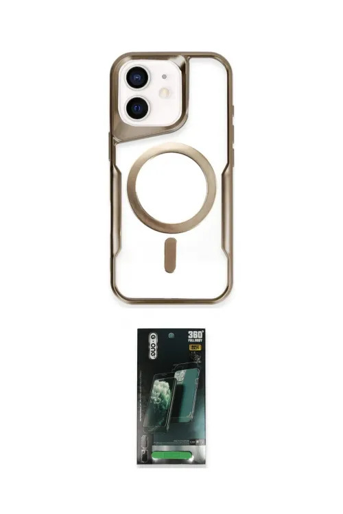 ieg™ iPhone 11 Kılıf Yadigar Klasik Özel Seri - Şeffaf 360 Full Body Arka Koruyucu