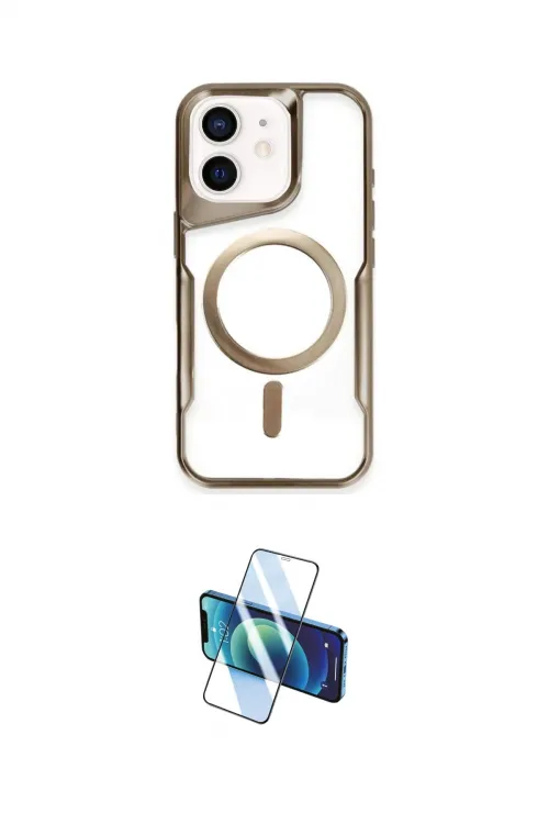 ieg™ iPhone 11 Kılıf Yadigar Klasik Özel Seri - Siyah 3D Antistatik Cam Ekran Koruyucu