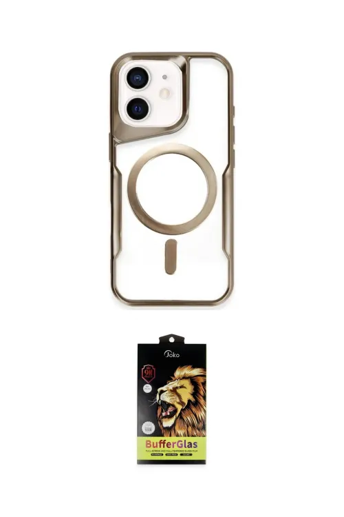 ieg™ iPhone 11 Kılıf Yadigar Klasik Özel Seri - Siyah Buffer Cam Ekran Koruyucu
