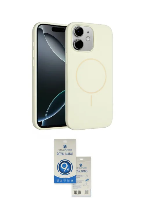ieg™ iPhone 11 Kılıf Yankı Form Serisi - Şeffaf Royal Nano Ekran Koruyucu