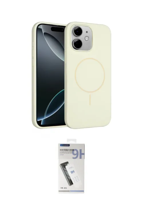 ieg™ iPhone 11 Kılıf Yankı Form Serisi - Şeffaf Uv Polymer Nano Ekran Koruyucu