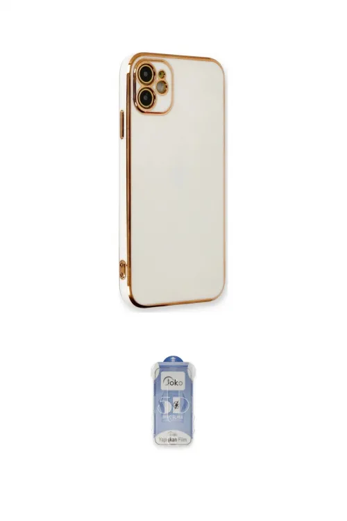 ieg™ iPhone 11 Kılıf Yankı Serisi - Siyah Joko Magic 5D Cam