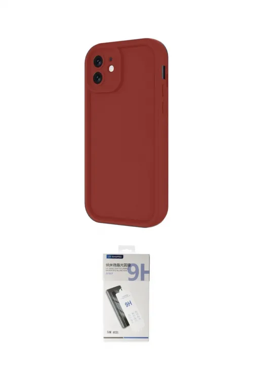 ieg™ iPhone 11 Kılıf Yankı Yansıma Özel Seri - Şeffaf Uv Polymer Nano Ekran Koruyucu