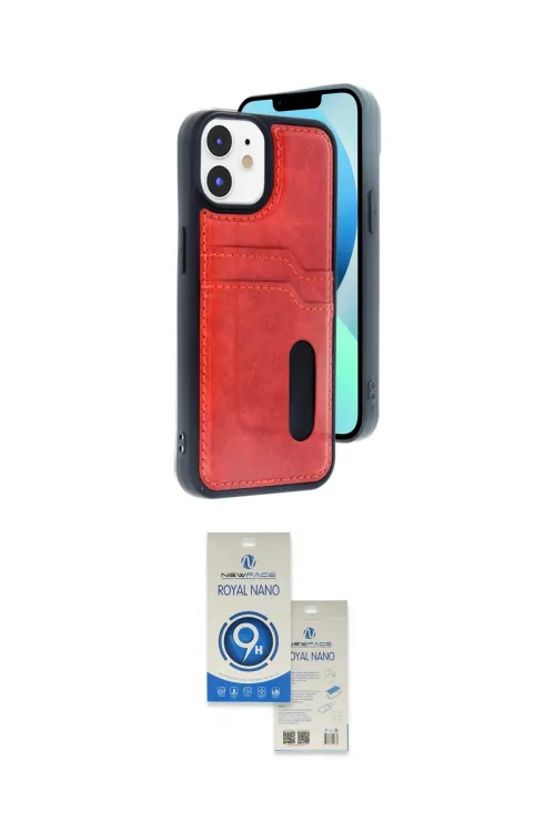 ieg™ iPhone 11 Kılıf Yörünge Işık Serisi - Şeffaf Royal Nano Ekran Koruyucu