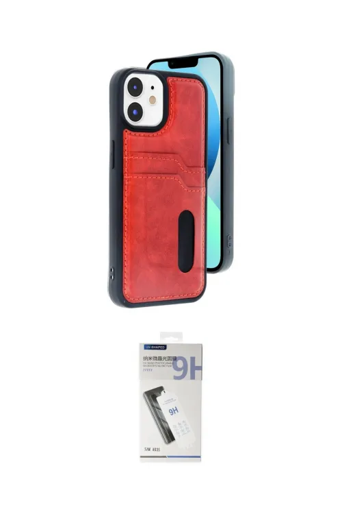 ieg™ iPhone 11 Kılıf Yörünge Işık Serisi - Şeffaf Uv Polymer Nano Ekran Koruyucu