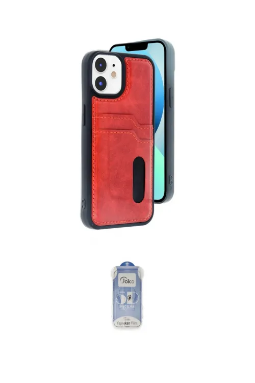 ieg™ iPhone 11 Kılıf Yörünge Işık Serisi - Siyah Joko Magic 5D Cam