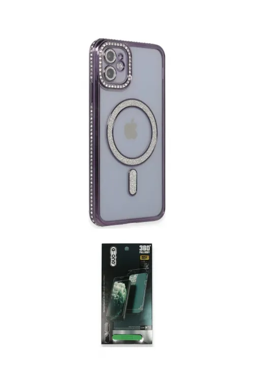 ieg™ iPhone 11 Kılıf Zirve Doku Prime - Şeffaf 360 Full Body Arka Koruyucu