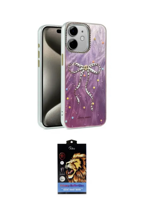 ieg™ iPhone 11 Kılıf Zirve Modern Prime - Siyah Buffer Hayalet Cam Ekran Koruyucu