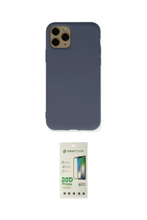 ieg™ iPhone 11 Pro Kılıf Ahenk Serisi - Siyah 20D Premium Cam Ekran Koruyucu
