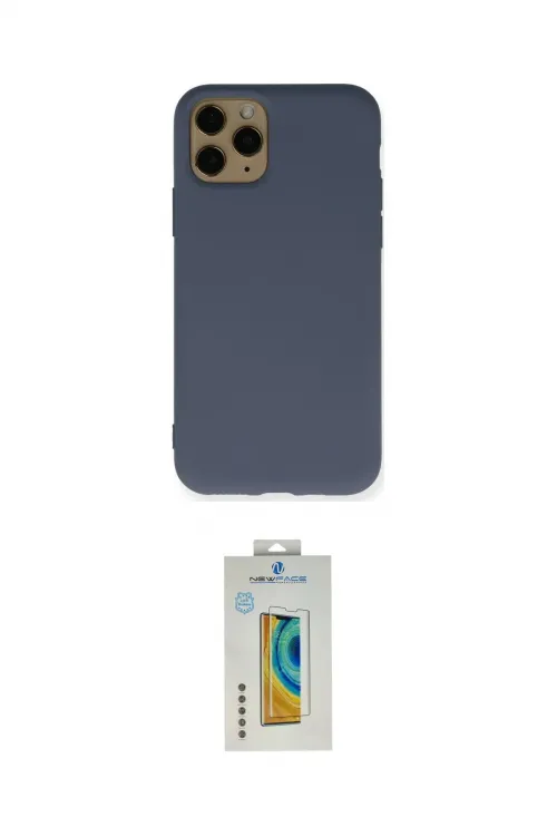 ieg™ iPhone 11 Pro Kılıf Ahenk Serisi - Siyah Polymer Nano Ekran Koruyucu