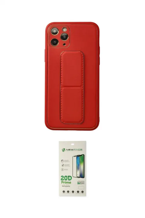 ieg™ iPhone 11 Pro Kılıf Akış Doku - Siyah 20D Premium Cam Ekran Koruyucu